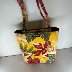 Vintage Kate Spade Yellow Floral Women's Bag
